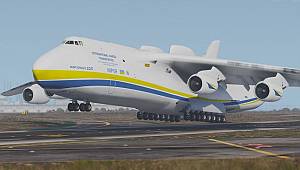 Antonov 124 carrying the heaviest loads in Turkey