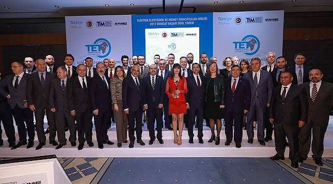 Elektrik-elektronikçiler ödüllerini aldı