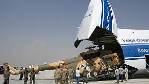 En ağır yükleri taşıyan Antonov 124 Türkiye'de