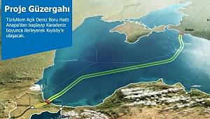 Türk Akım Doğalgaz Boru Hattı tamamlandı