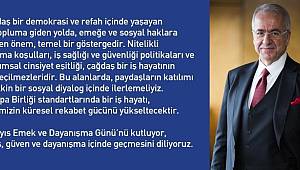 TÜSİAD’dan 1 Mayıs mesajı