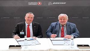 Boeing ve Türk Hava Yolları ortaklık anlaşması imzaladı