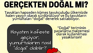 DOĞAL teriminin pazarlama malzemesi olarak kullanılması yasaklansın