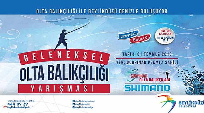 Olta Balıkçıları Yarışacak: KATILABİLİRSİNİZ