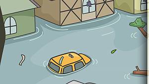 ÖNEMLİ: Sel ve su baskınlarında asla araba kullanmayın