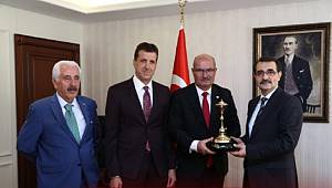 ATO'dan Enerji Bakanı Fatih Dönmez'e Ziyaret