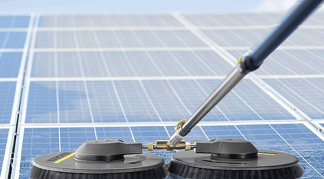 Güneş Panellerinde temizlik önemli