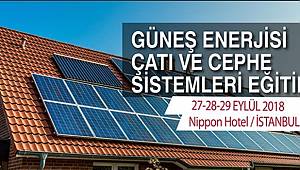 İstanbul'da Güneş Enerjisi Çatı ve Cephe   Sistemleri Eğitimi Düzenleyecek