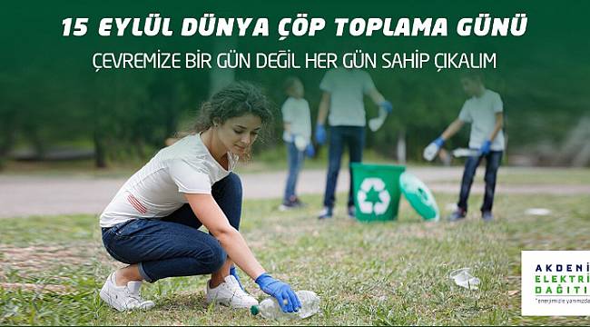 Daha temiz ve sağlıklı bir çevre için destekliyor