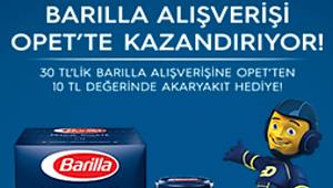 Barilla ve Opet'ten ortak kampanya
