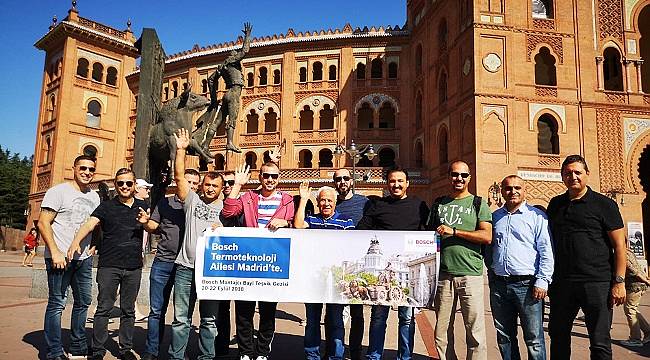 Bosch Termoteknoloji Madrid’de montajcı bayileri ile buluştu