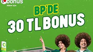 BP’de 30 TL Bonus