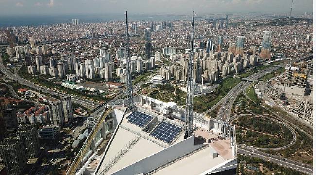 İstanbul’da 265 yükseklikte güneş santrali