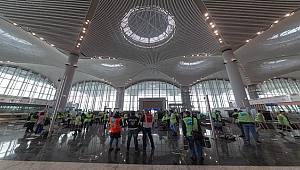 Yeni havalimanında 3 bin kişilik deneme!