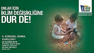 Küresel Isınma Kurultayı İstanbul'da: DAVETLİSİNİZ