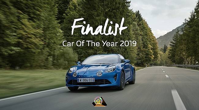 Alpine A110 otomobili COTY finalisti