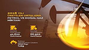 TPAO günlük 41.800 varil ham petrol üretiyor