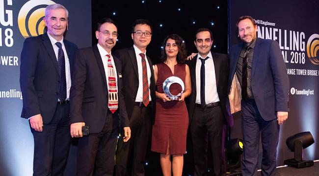 Avrasya Tüneli &#039;Enerji Verimliğiyle&#039; ödül aldı