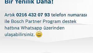 Bosch Partner Program’dan Hayatınızı Kolaylaştıran Bir Yenilik Daha!