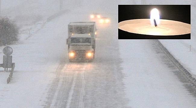 DİKKAT KIŞ: Araçta mum ve bunlar mutlaka bulundurulmalı