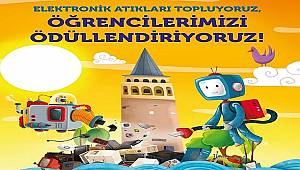 Elektronik Atık toplayan öğrenciler scooter kazanıyor