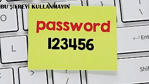 123456 şifresini kullanmayın: VE İŞTE EN KÖTÜ 20 ŞİFRE