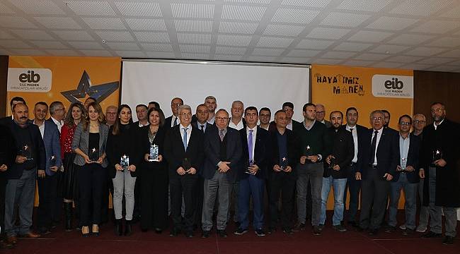 Maden İhracatının Yıldızları ödüllerini aldı