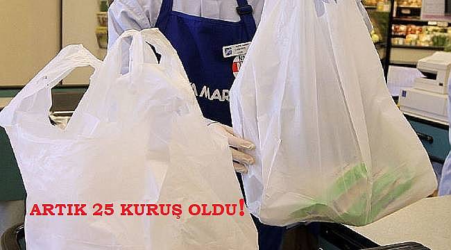 25 kuruş ödeyeceksiniz!