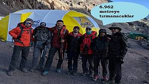 Arçelik 'Küresel Isınma' içi Arjantin'deki 6.962 metrelik Aconcagua Dağı'na tırmanacak