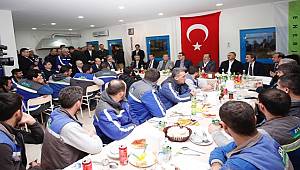 Yerli kömürden elektrik üreten santrali ziyaret etti