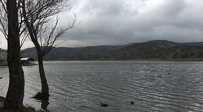 Eymir&#039;de buzlar erimiş ve sakinlik hakim!