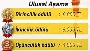 Her bölümden lisans ve lisansüstü öğrencileri için ödüllü yarışma