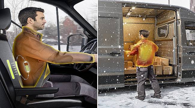 YENİ: Elektrikli &#039;Akıllı&#039; ceket şoförü koruyor ve ısıtıyor