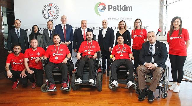 Petkim&#039;den Boccia Milli Takımı&#039;na tam destek!