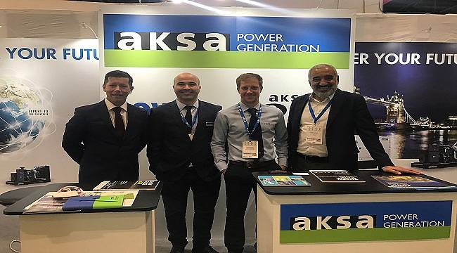 Aksa enerjisi Londra’da!