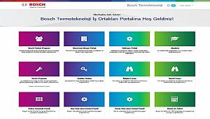 Bosch Termoteknik İş ortakları portalını yayına aldı
