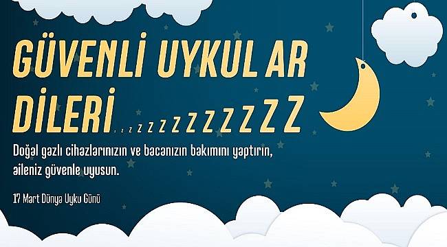 Bursagaz: 17 Mart Dünya Uyku Günü
