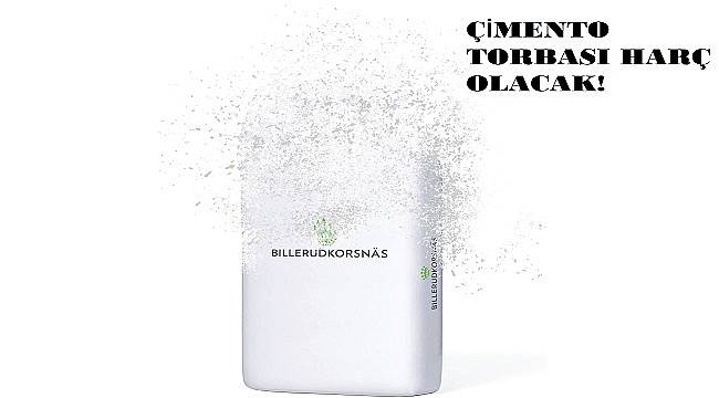 Çimento torbası harca karışıp yok olacak: ÇEVRE İÇİN