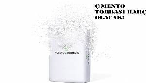 Çimento torbası harca karışıp yok olacak: ÇEVRE İÇİN