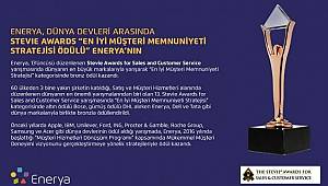 Enerya Enerji 'En İyi Müşteri Memnuniyeti Stratejisi Ödülü' aldı