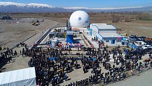 Erzincan’da Çöp Gazından elektrik üretecek tesis açıldı