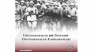 Mercedes-Benz Türk: Tüm kahramanlarımızı saygıyla anıyoruz
