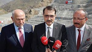 Siirt'te barajı inceledi