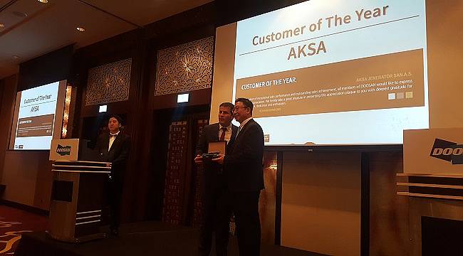 &#039;Yılın En İyi Müşterisi&#039; ödülü!