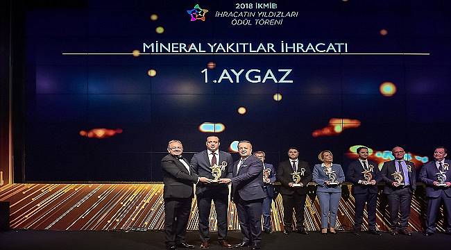 Aygaz birincilik ödülü aldı
