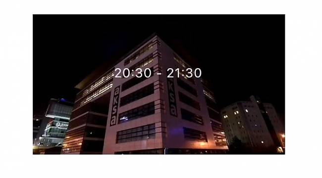 Dünya Saatine destek verdi