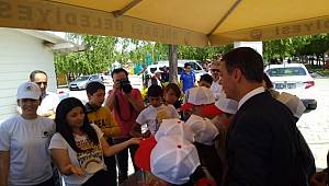 ÇEVKO: Başkan 'Kağıt Atölyesi etkinliğini' çocuklarla birlikte yaptı