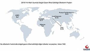 Doğal gazda LNG ithalatında rekor artış: GAZBİR RAPORU