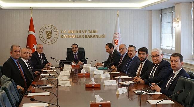 GAZBİR&#039;den Enerji Bakanı Dönmez&#039;e ziyaret