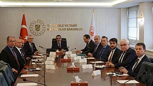 GAZBİR'den Enerji Bakanı Dönmez'e ziyaret